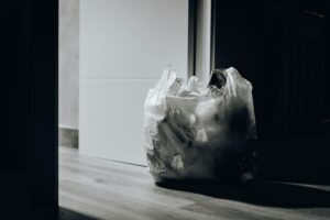 Trash Near Door